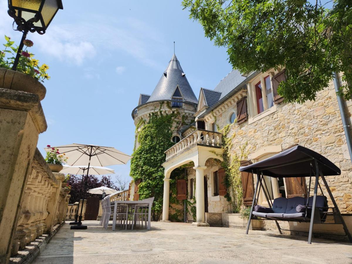 The Green Room At Chateau Joncasses Near Cahors, France Cambayrac Exteriör bild
